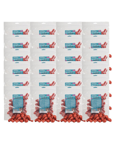 CHRUP&GO Mini kość wiązana z kaczką i jagnięciną 24x500 g przysmak dla psa