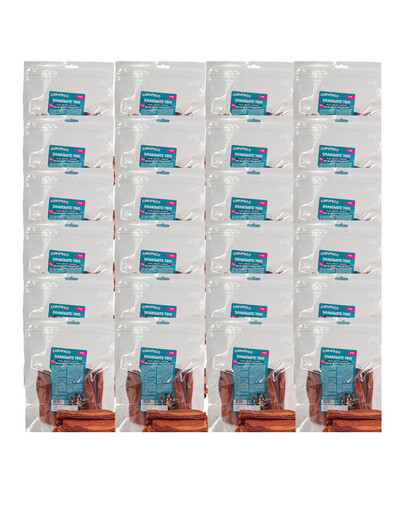 CHRUP&GO Smakowite trio z kaczką, królikiem i jagnięciną 24x500 g przysmak dla psa