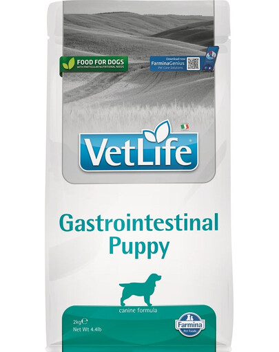 Vet Life Gastrointestinal Puppy dla szczeniąt na wrażliwy układ pokarmowy  2 kg