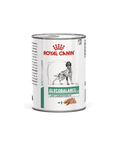 ROYAL CANIN VHN Dog Glycobalance Loaf 195 g dietetyczna mokra karma dla psów ras małych z cukrzycą