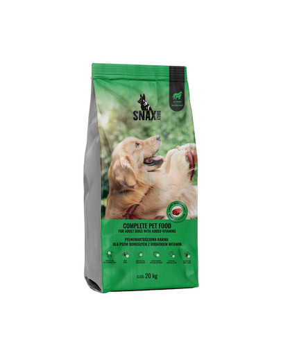SNAX Daily Beef 20 kg sucha karma dla psów o smaku wołowiny