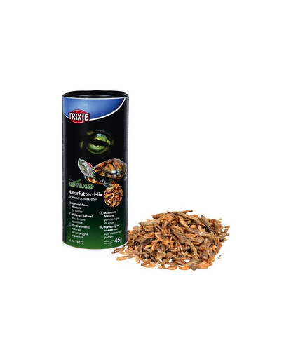 Trixie natūralus vandens vėžlių maistas 45 g /250 ml
