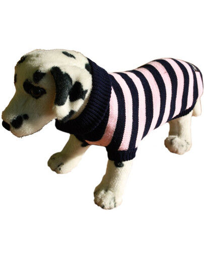 AMIPLAY Obleček pro psa 54 cm růžovo-černý