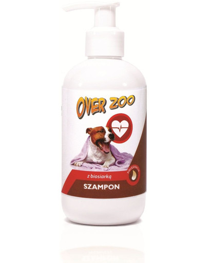 OVER ZOO Šampón s biosiarką 250 ml