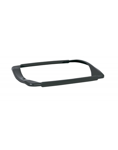 Pet Inn Cleo Deco Line juodas rėmelis tualetui