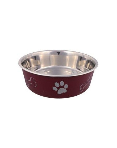 Trixie metalinis dubenėlis su plastikine danga 0.75 l / 17 cm