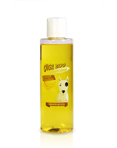 OVER ZOO Šampón banánový hypoalergický 200 ml