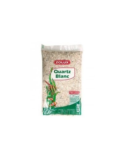 Zolux kvarcinis žvyras baltas 3 l