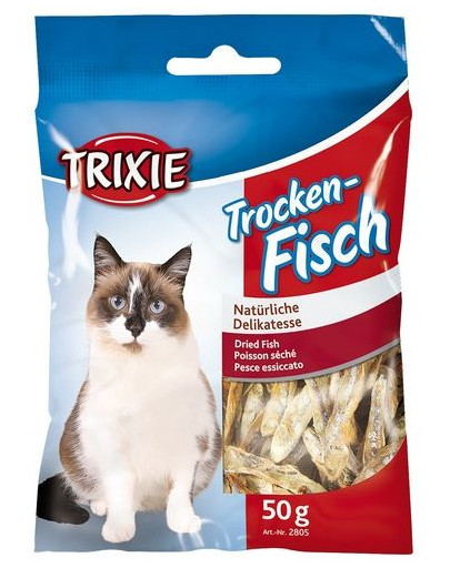 Trixie Trocken-Fisch žāvētas zivis kaķiem 50 g