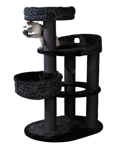 Trixie nagu asināmais kaķiem Filippo 114 cm pelēks - melns