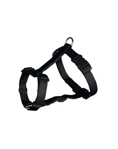 Trixie melna krūšu siksna S-M 40-65 cm