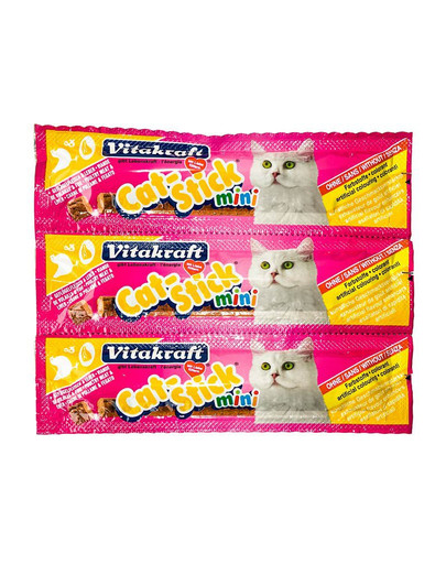 VITAKRAFT Cat stick mini 3 ks Pamlsek drůběž / játra