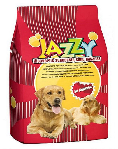 JAZZY Karma z wołowiną dla psa 15 kg