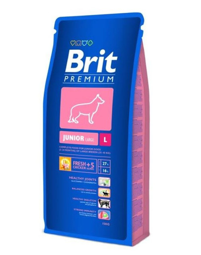 Brit Premium Dog Junior L 15 kg