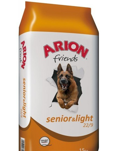 ARION Standard Senior&Light sausā suņu barība ar vistu un rīsiem 15 kg
