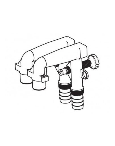 Aquael Unimax filtro vamzdžių rinkinys (2 vnt.)