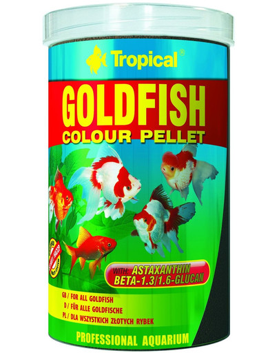 Tropical Goldfish Color Pellet granulės 100 ml / 30 g