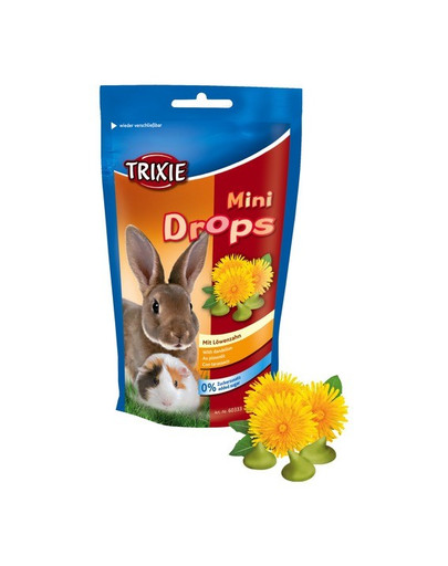 Trixie Drops maistas su kiaulpienėmis graužikams 75 g