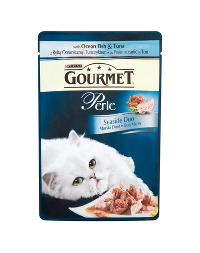 PURINA Gourmet Perle Ryba oceaniczna & Tuńczyk saszetka 85 g