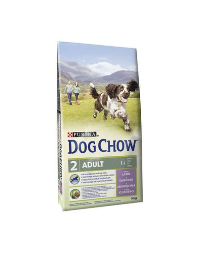 PURINA Dog Chow Adult jehněčí 14 kg +2,5Kg Gratis