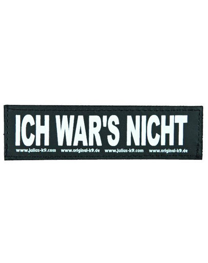 Trixie Julius-K9 Velcro Sticker L. Ich War'S Nicht!