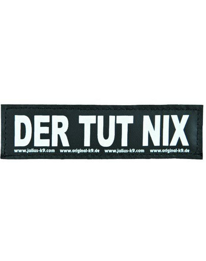 Trixie Julius-K9 Velcro Sticker S. Der Tut Ni X