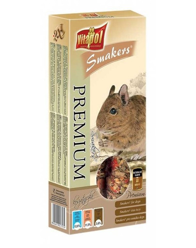 Vitapol Smakers Premium maistas degu 2 vnt 120 g