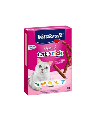 VITAKRAFT Best Of Cat Stick Mini-Pochoutka pro kočku