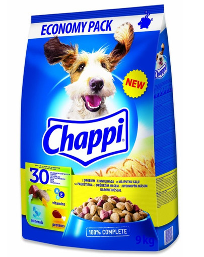 CHAPPI Z 3 rodzajami mięsa 15 kg