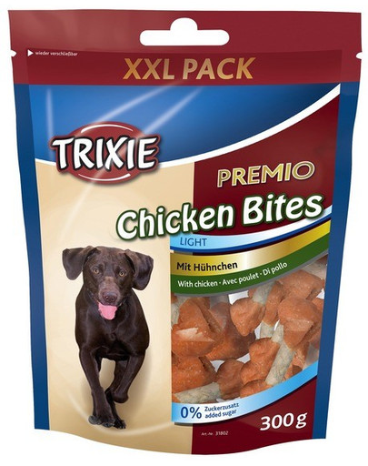 TRIXIE PREMIO Chicken Bites suņu kārumi ar vistas gaļu XXL 300 g