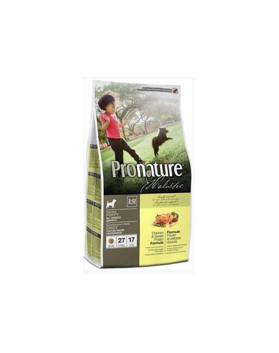 PRONATURE Holistic dog puppy chicken 2.72 kg