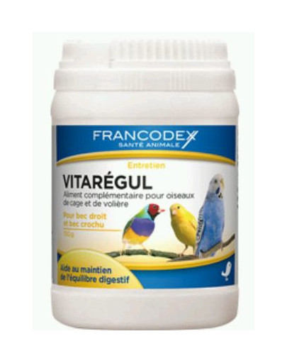FRANCODEX Vitaregul līdzeklis putnu gremošanas atvieglošanai 150 g