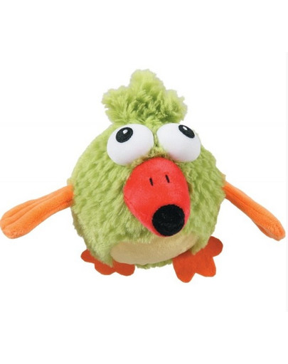 Zolux pliušinis žaislas Birdy Piou 13 cm žalias