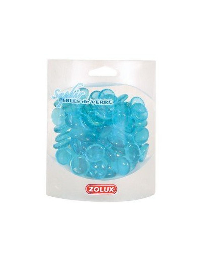 Zolux stiklo akmenukai mėlyni 400 g
