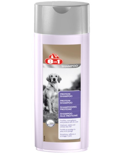 8in1 Protein Shampoo šampūns ar keratīnu, 250 ml