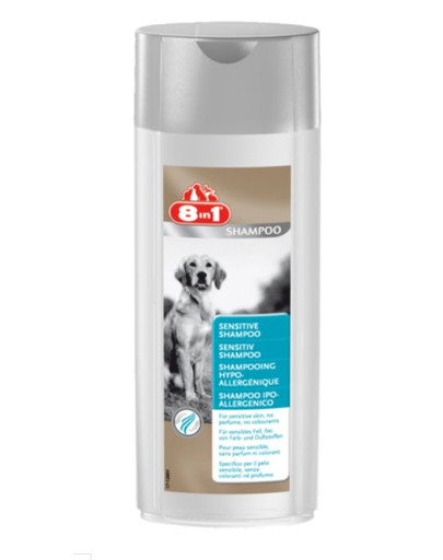 8in1 šampūnas jautriai odai 250 ml
