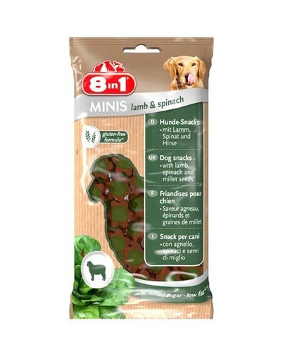 8In1 skanėstas Minis Lamb & Spinach 100 g