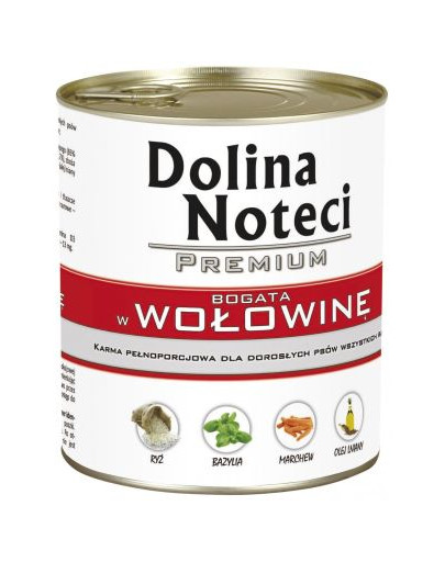 DOLINA NOTECI Premium Bogata W Wołowinę 0,8 kg