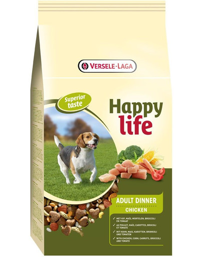 BENTO KRONEN Happy life adult chicken dinner 15 kg