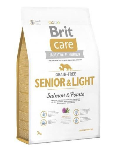 Brit Care Grain-Free Senior Salmon & Potato 3 kg