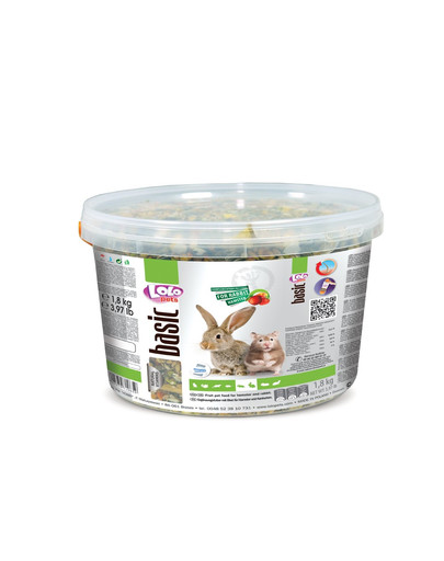 Lolo Pets maistas su vaisiais graužikams ir triušiams 1,8 kg
