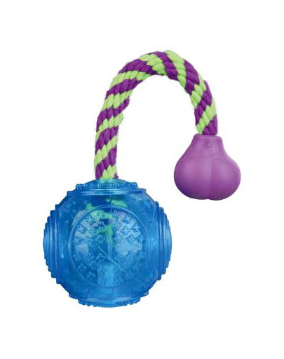 Trixie kamuoliukas ant virvės Guma iš termoplastiko Tpr, 7 cm /25 cm