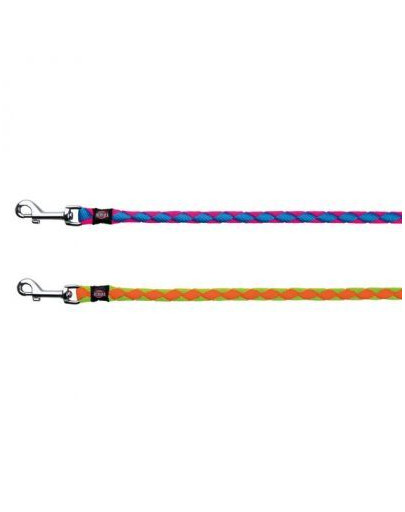 Trixie pavadėlis Cavo L–XL 1 m / 18 mm, oranžinis-žalias