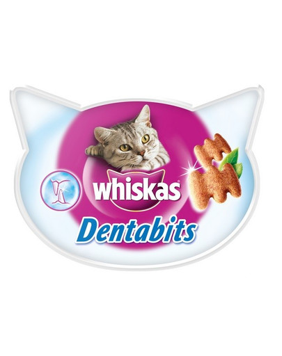 WHISKAS Dentabites kaķu kārumi ar vistas gaļu 40 g