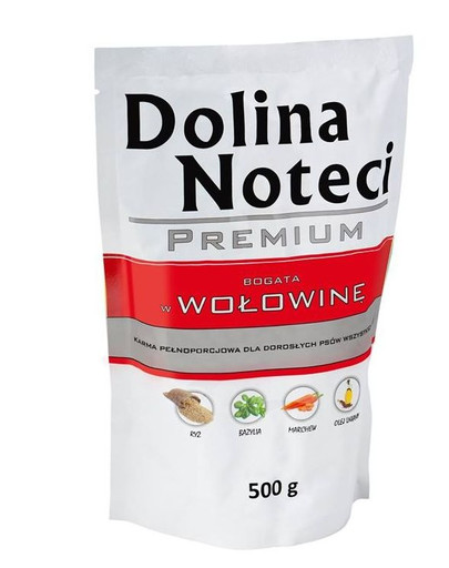 Dolina Noteci Premium su jautiena 500 g