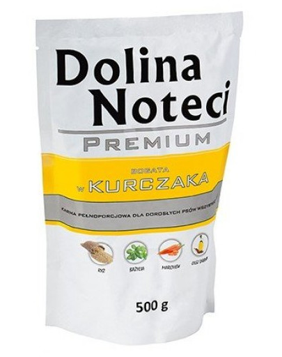 Dolina Noteci Premium su vištiena Karma Dla Psa 500 g