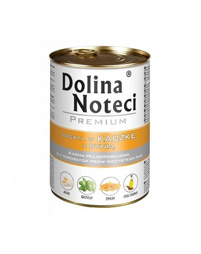 Dolina Noteci Premium su antiena ir moliūgais 400 g