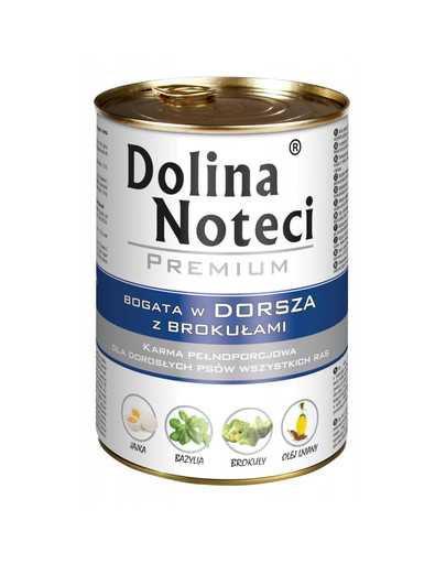 Dolina Noteci Premium su dešra ir brokoliais 500 g