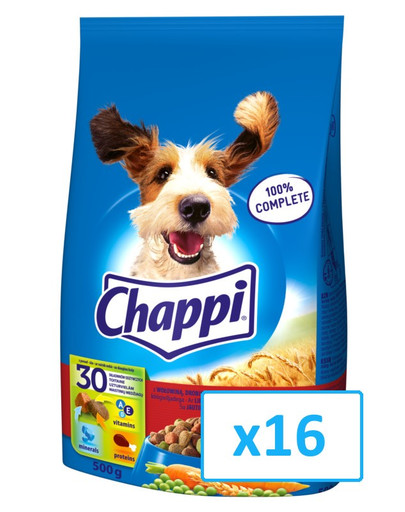 CHAPPI s 3 druhy masa 0.5 kg x16