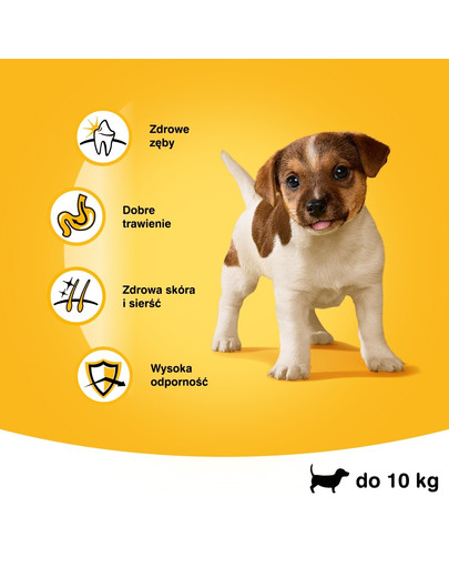 Pegidree Junior sausas maistas mažų veislių šuniukams su vištiena 11 kg